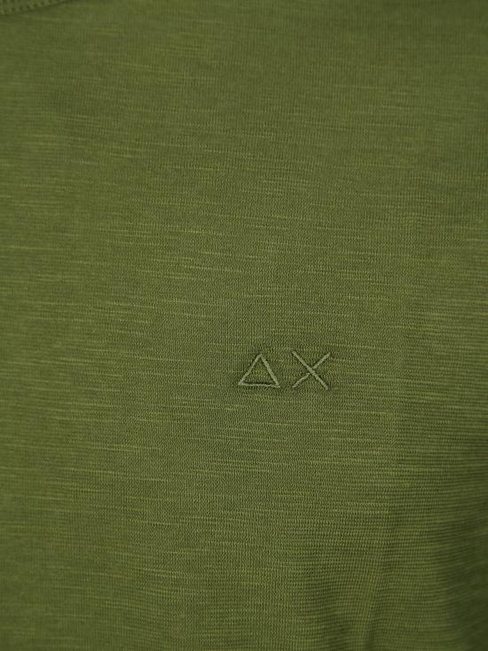 25SS 썬 68 반팔 티셔츠 T35118 37 VERDE SCURO Verde - SUN 68