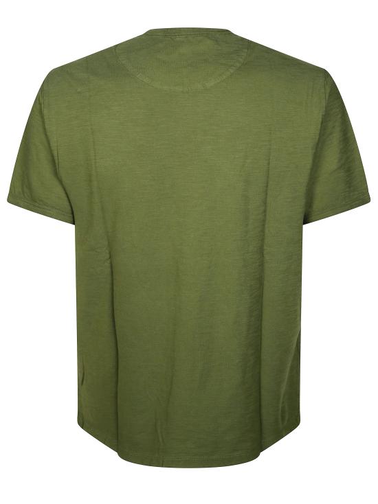 25SS 썬 68 반팔 티셔츠 T35118 37 VERDE SCURO Verde - SUN 68