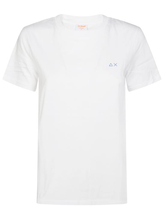 25SS 썬 68 반팔 티셔츠 T35201 01 BIANCO Bianco