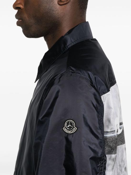 25SS 몽클레어 X 메르세데스 벤츠 수트 자켓 K14011A00004 M5920778 Blue - MONCLER X MERCEDES BENZ