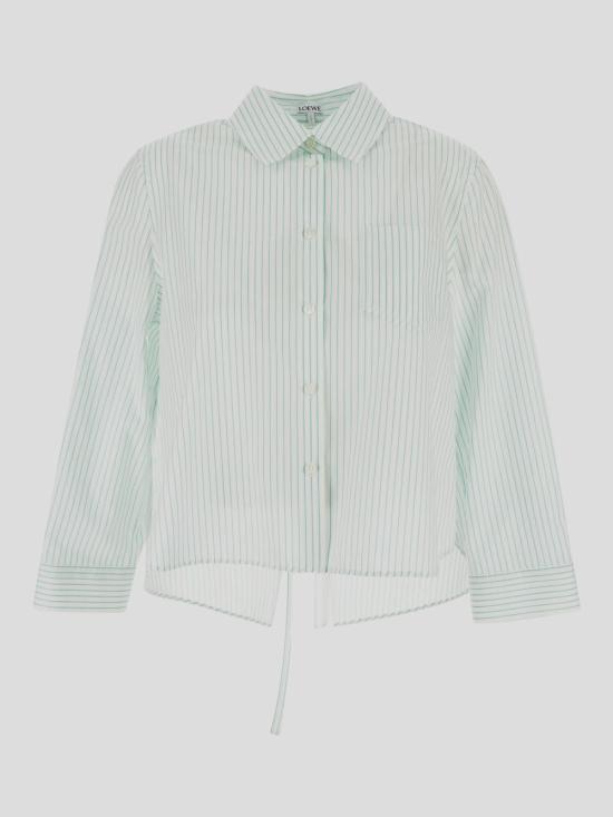 25SS 로에베 셔츠 S359Y05 XCB4102 Greenwhite