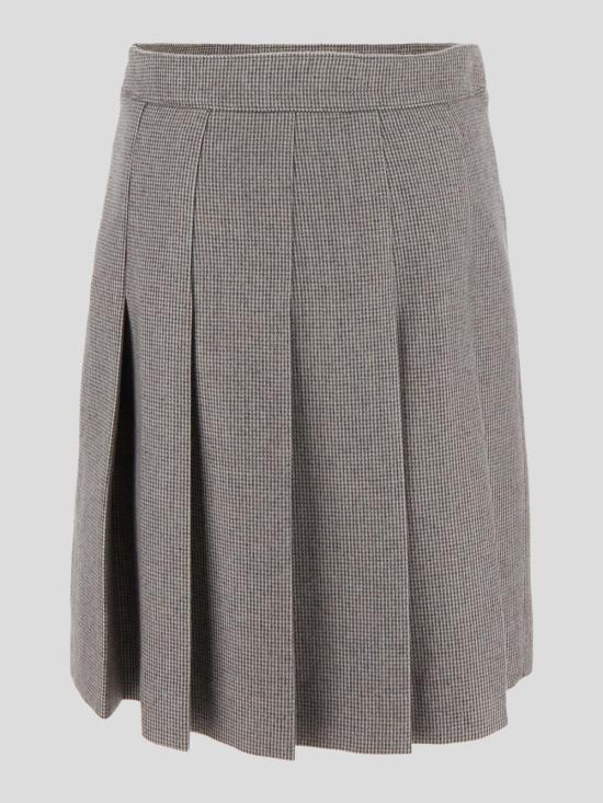 25SS 셀린느 스커트 RJ02V0F85 FYP2 GREY CHINE CHALK - CELINE