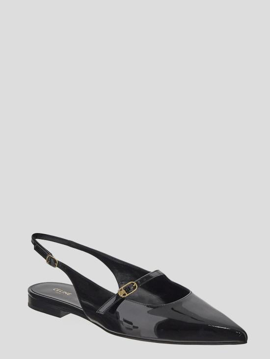 25SS 셀린느 플랫 슈즈 363684582C 38NO Black - CELINE