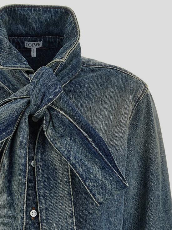 25SS 로에베 셔츠 S359Y1D X086395 Washeddenim - LOEWE