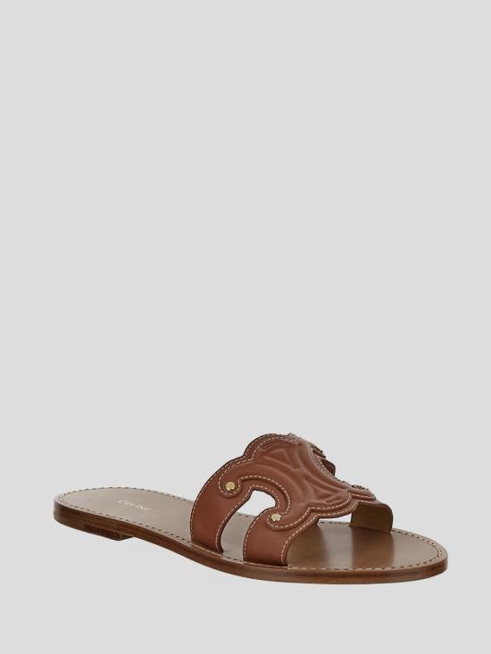 25SS 셀린느 샌들 35241 3767C04LU Brown - CELINE