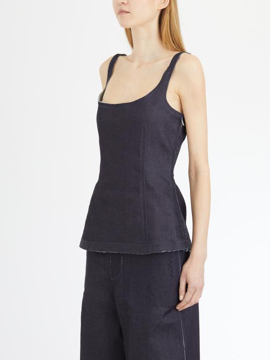 25SS 마르니 수트 자켓 LTTJD0399SYUSCX59UNB99 Blue - MARNI