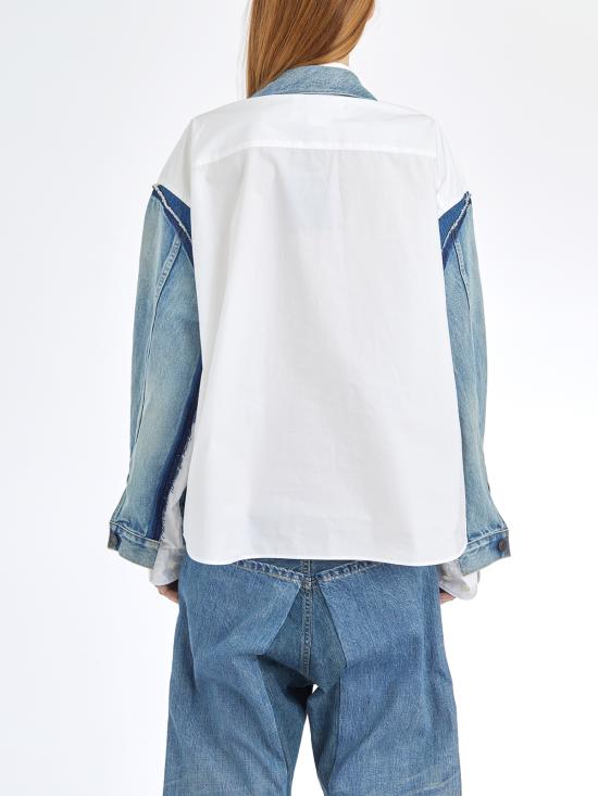 25SS 와타나베 준야 자켓 LJOJ209INDIGOWHITE Blue - JUNYA WATANABE