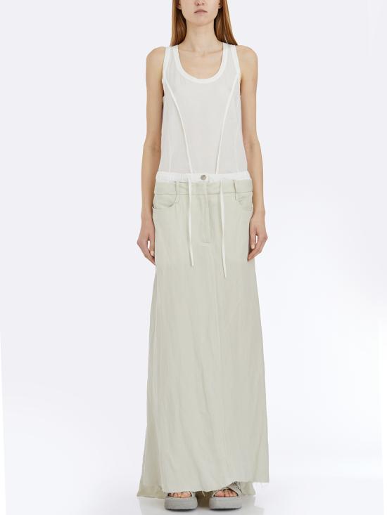 25SS 마스나다 스커트 L7803BONE Beige - MASNADA