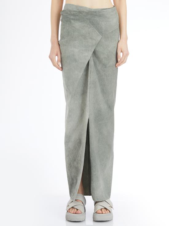 25SS 코타나 롱 스커트 LA2263AQUA Green