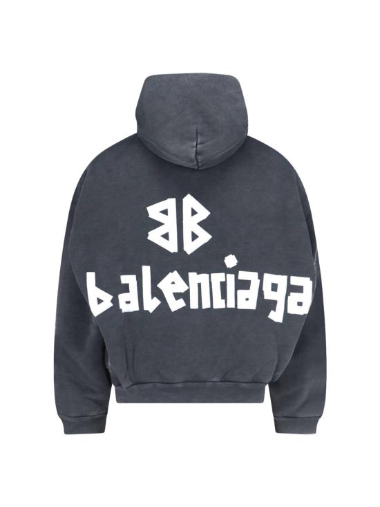25SS 발렌시아가 테이프 포켓 후디 744441TRVK21041 DOM - BALENCIAGA