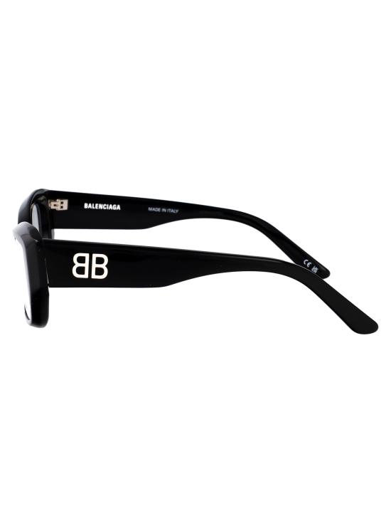 25SS 발렌시아가 안경 BB0399O 001 BLACK BLACK TRANSPARENT - BALENCIAGA