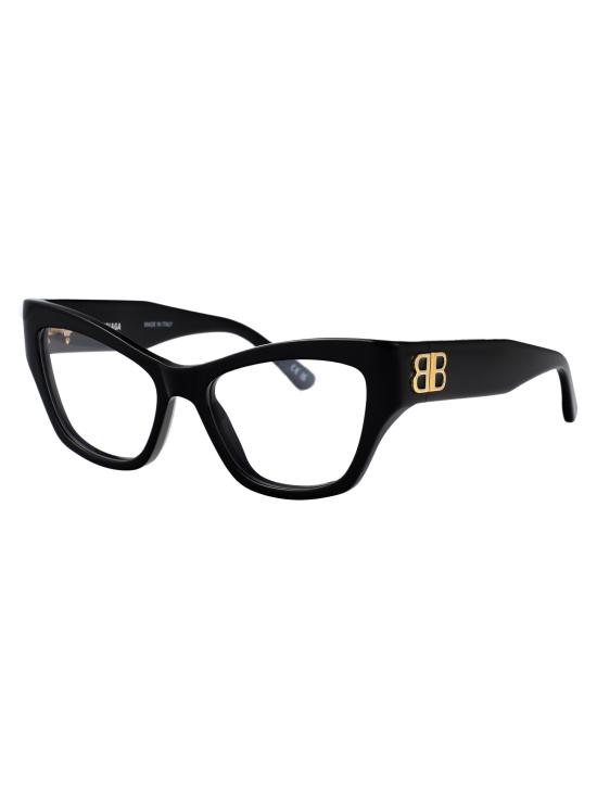 25SS 발렌시아가 안경 BB0362O 001 BLACK BLACK TRANSPARENT - BALENCIAGA