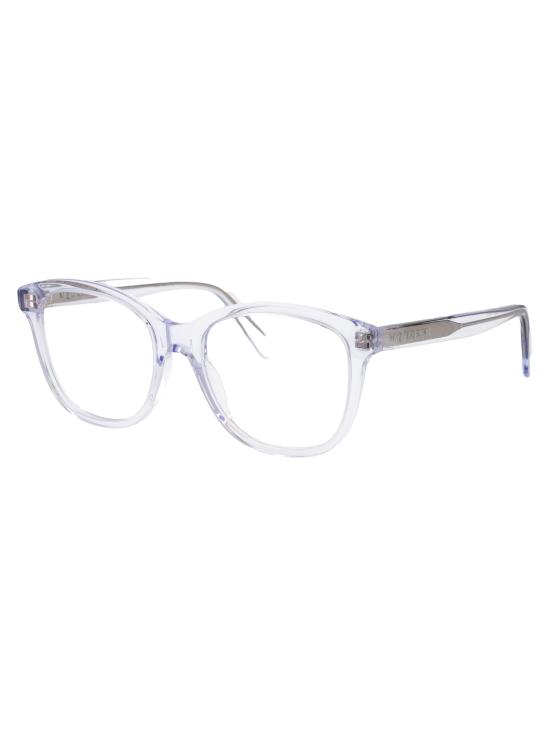 25SS 알렉산더 맥퀸 안경 AM0487O 005 CRYSTAL CRYSTAL TRANSPARENT - ALEXANDER MCQUEEN