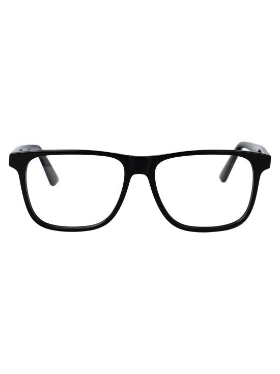  알렉산더 맥퀸 안경 AM0463O 001 BLACK TRANSPARENT