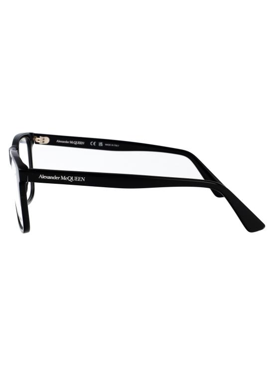  알렉산더 맥퀸 안경 AM0463O 001 BLACK TRANSPARENT - ALEXANDER MCQUEEN