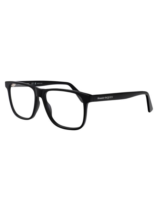  알렉산더 맥퀸 안경 AM0463O 001 BLACK TRANSPARENT - ALEXANDER MCQUEEN