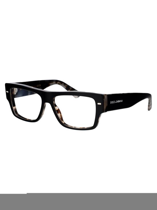 25SS 돌체앤가바나 안경 0DG3379 3403 BLACK ON GREY HAVANA - DOLCE & GABBANA