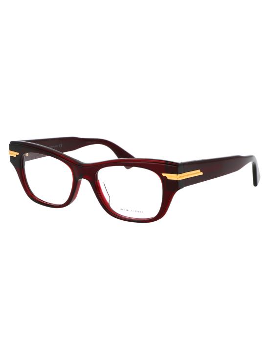 25SS 보테가베네타 안경 BV1152O 003 BURGUNDY BURGUNDY TRANSPARENT - BOTTEGA VENETA