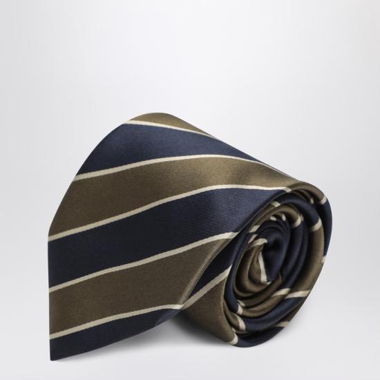 25SS 생로랑 넥타이 8250683Y002 Blue