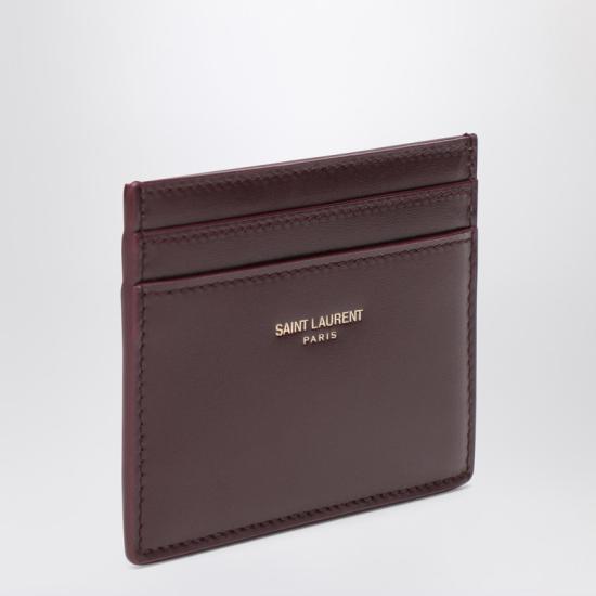 25SS 생로랑 지갑 3707790SX0W Burgundy