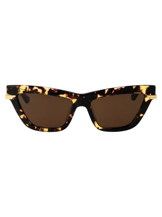 25FW 보테가베네타 안경 BV1241S 002 SUNGLASSES 002 HAVANA GOLD BROWN