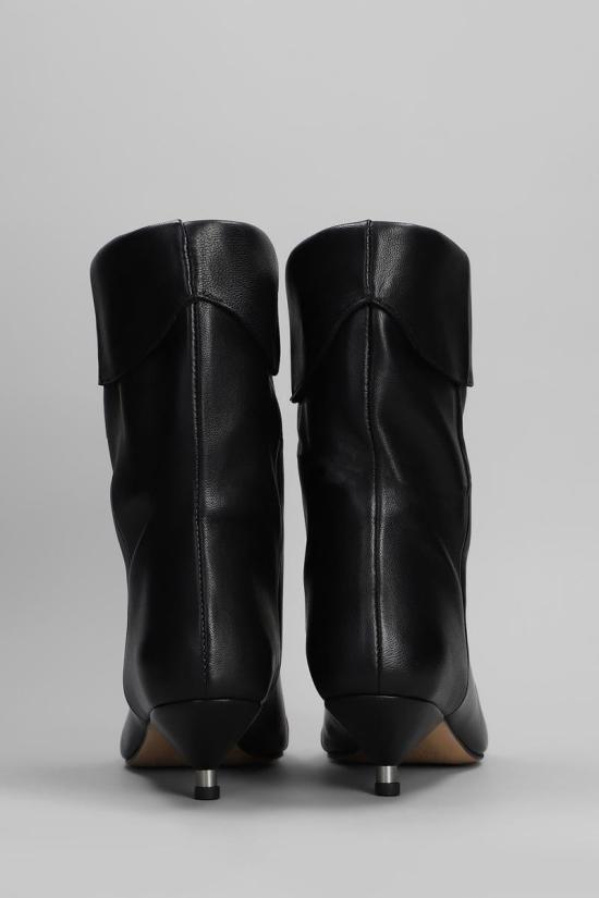 25FW 지젤 모아레 부츠 419750 MIRIAM Black - GISEL MOIRE