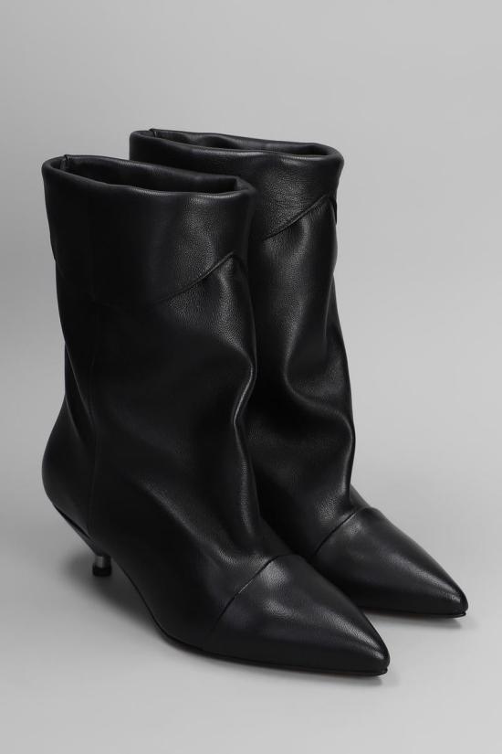 25FW 지젤 모아레 부츠 419750 MIRIAM Black - GISEL MOIRE