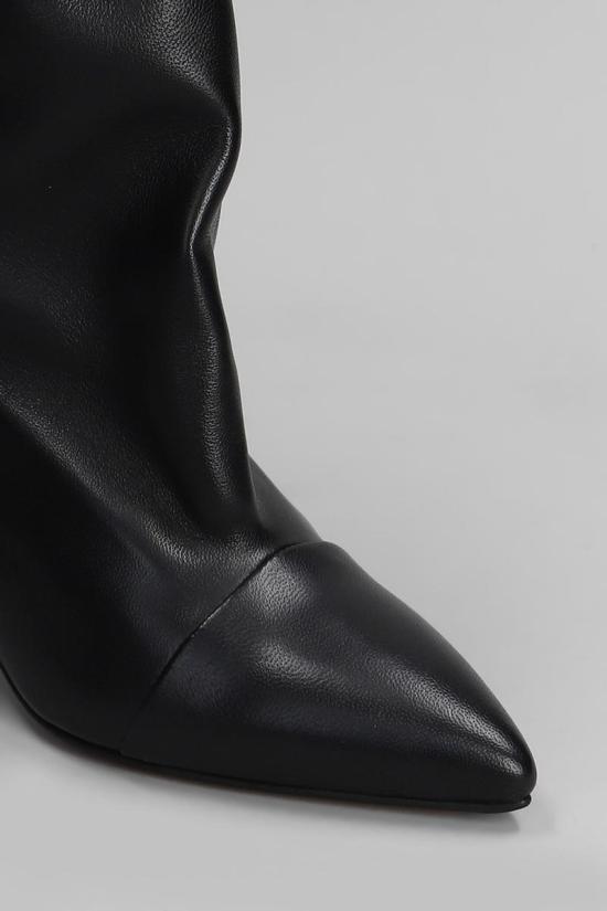 25FW 지젤 모아레 부츠 419750 MIRIAM Black - GISEL MOIRE