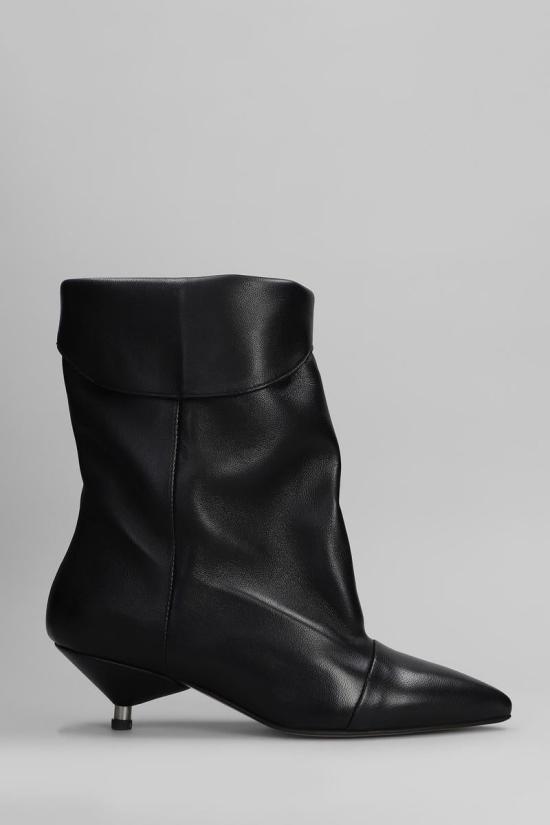 25FW 지젤 모아레 부츠 419750 MIRIAM Black