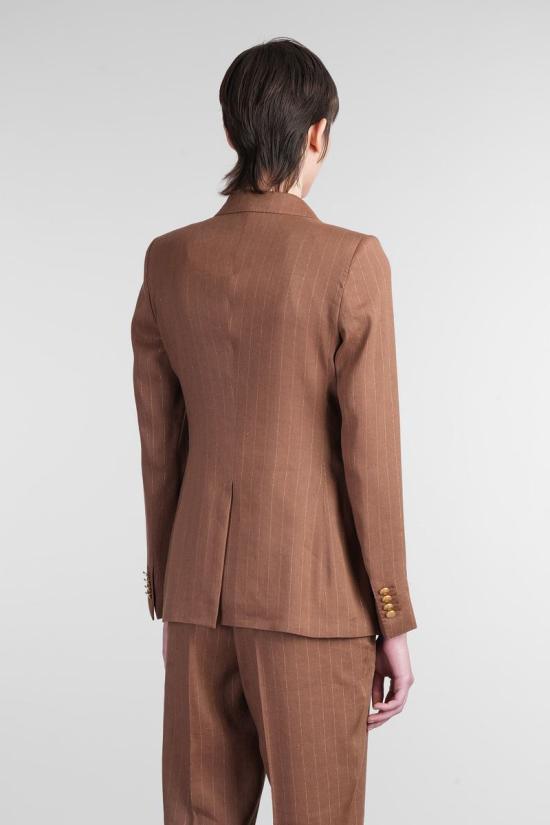 25SS 딸리아토레 숏 원피스 415058 M50013B25E130 BROWN - TAGLIATORE