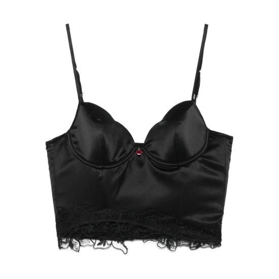 25SS Rubini 라운지 웨어 BREEZE OF SILK BLACK Black