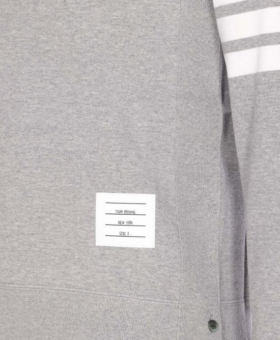 26SS 톰브라운 사선완장 맨투맨 MJT021H00535068 GREY - THOM BROWNE