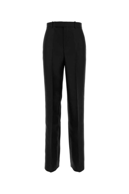 25SS 구찌 스트레이트 팬츠 814064Z7AE7 1000 Black