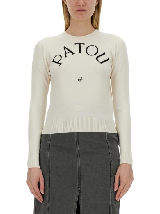 25SS 파투 스웨터 KN110 8045001W WHITE - PATOU