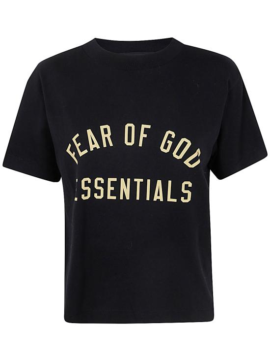 25SS 피어오브갓 반팔 티셔츠 125BT245440FWDBLACK DOM - FEAR OF GOD