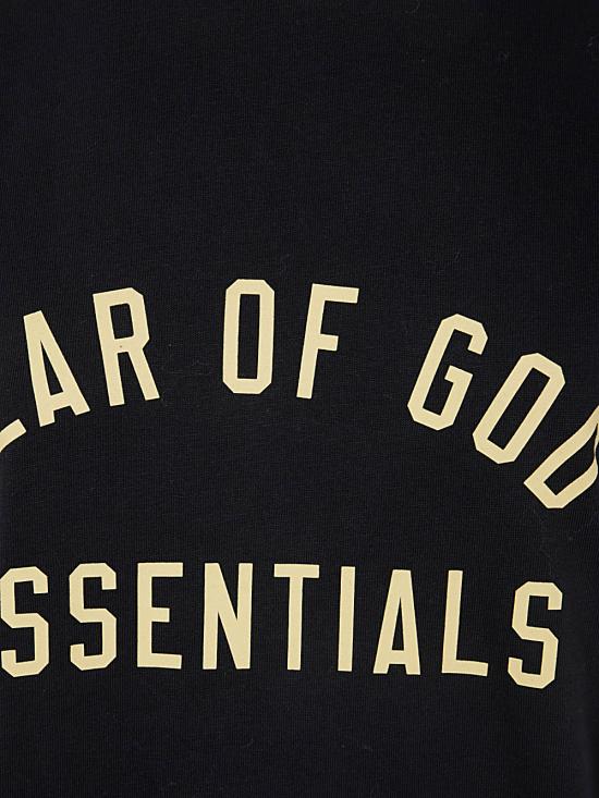 25SS 피어오브갓 반팔 티셔츠 125BT245440FWDBLACK DOM - FEAR OF GOD