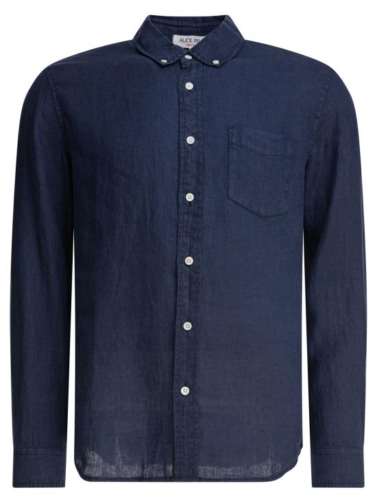 25SS 알렉스 밀 긴팔 셔츠 224MS0492703NAVY