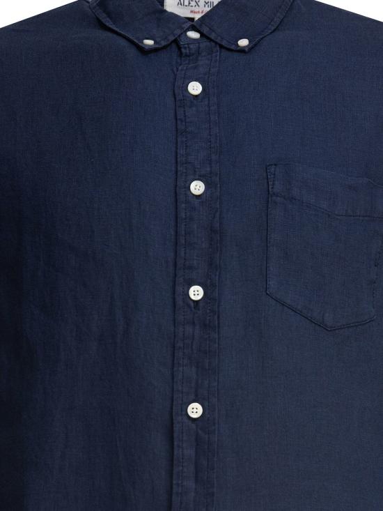25SS 알렉스 밀 긴팔 셔츠 224MS0492703NAVY - ALEX MILL
