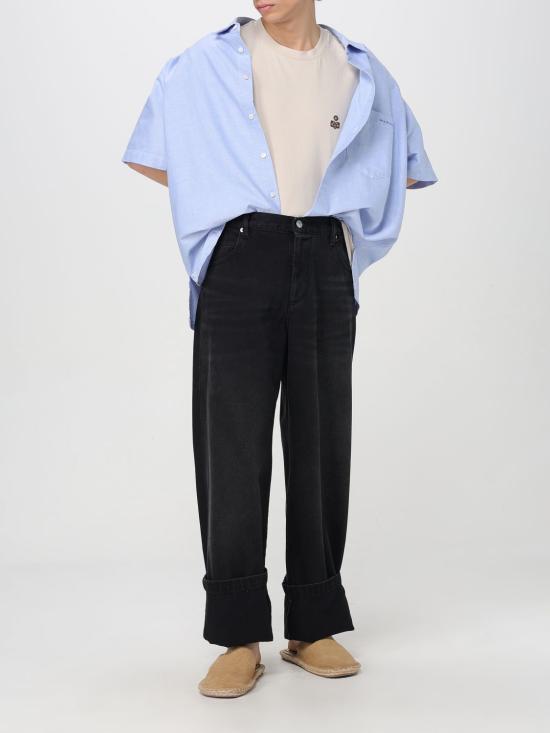 25FW 이자벨마랑 데님 팬츠 PA0123HAB1G02H 02FK Black - ISABEL MARANT