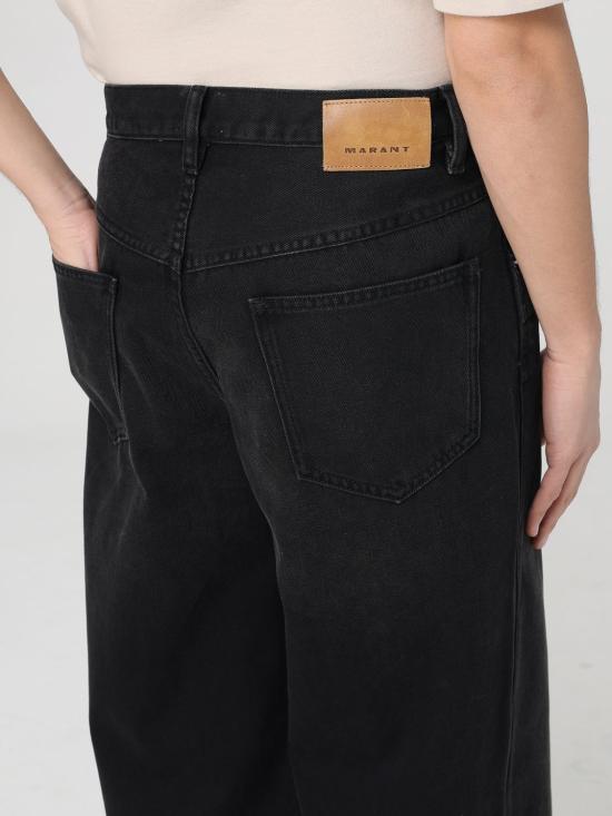 25FW 이자벨마랑 데님 팬츠 PA0123HAB1G02H 02FK Black - ISABEL MARANT