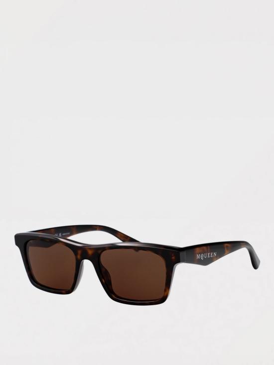 26SS 알렉산더 맥퀸 선글라스 AM0472S 002 Brown - ALEXANDER MCQUEEN