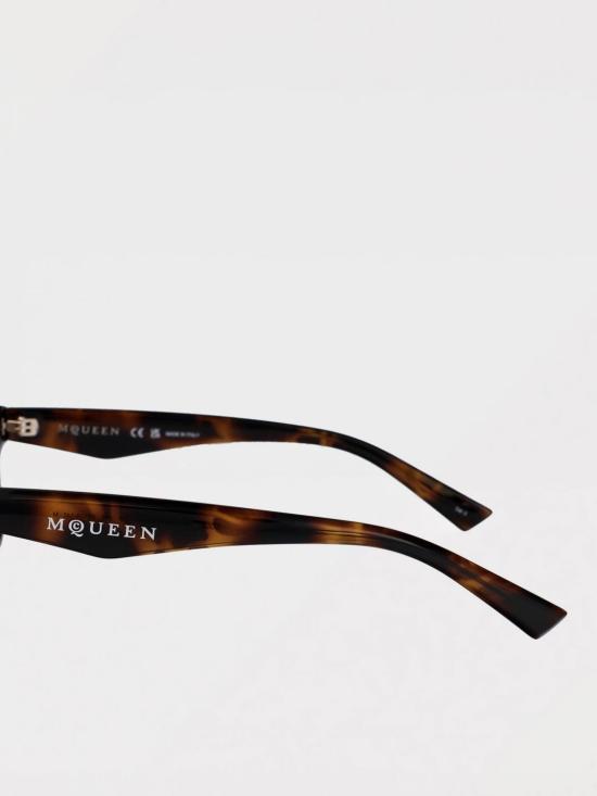 26SS 알렉산더 맥퀸 선글라스 AM0472S 002 Brown - ALEXANDER MCQUEEN