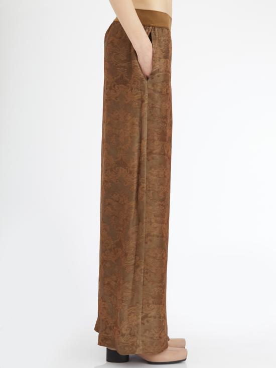 25SS 우마 왕 팔라초 팬츠 LUW3022UW240 Brown - UMA WANG