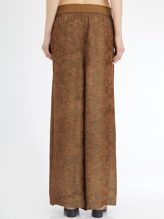 25SS 우마 왕 팔라초 팬츠 LUW3022UW240 Brown - UMA WANG