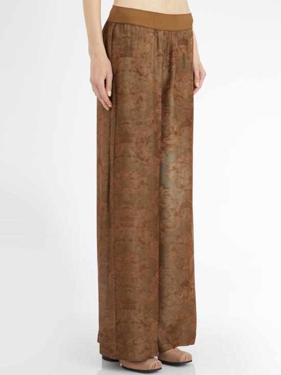 25SS 우마 왕 팔라초 팬츠 LUW3022UW240 Brown - UMA WANG