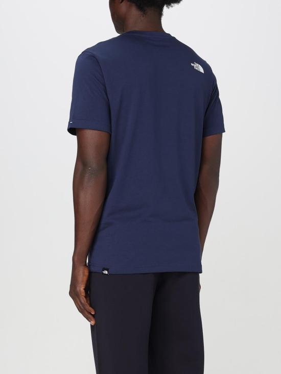 25FW 노스페이스 반팔 티셔츠 NF0A8A6C 8K21 Navy - NORTH FACE