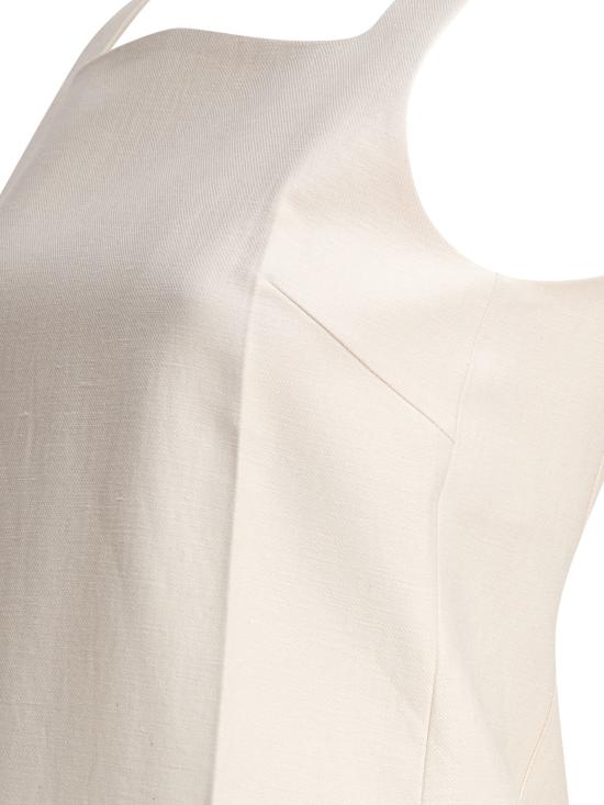 25SS 샌드베이지 미디 원피스 SBB2OP13ACIVORY White - SANDBEIGE