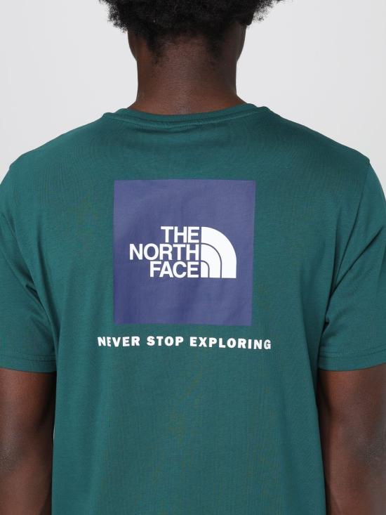 25FW 노스페이스 반팔 티셔츠 NF0A87NP A1B1 Green - NORTH FACE