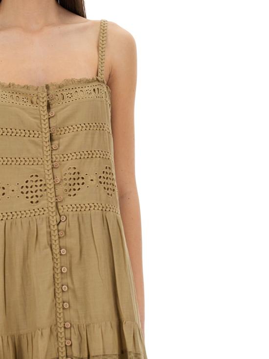 25SS 이자벨마랑에뚜왈 롱 원피스 RO0708FA C1J15E67LK GREEN - ISABEL MARANT ETOILE