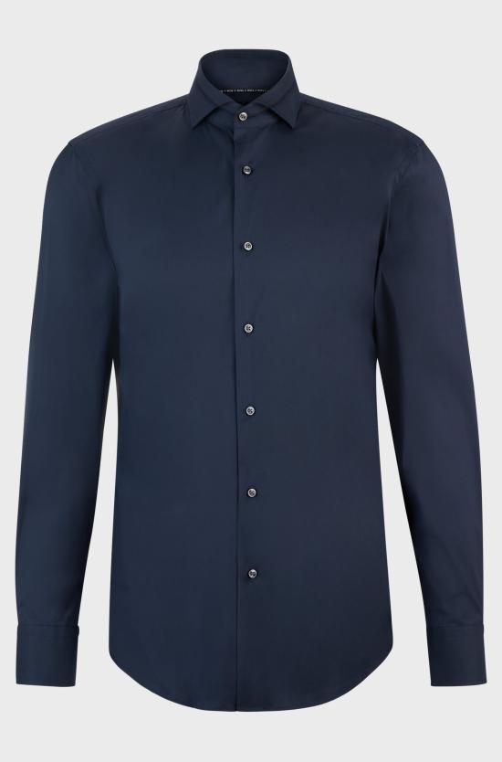 25FW 보스 긴팔 셔츠 50479915 10151300 03 410 Blue